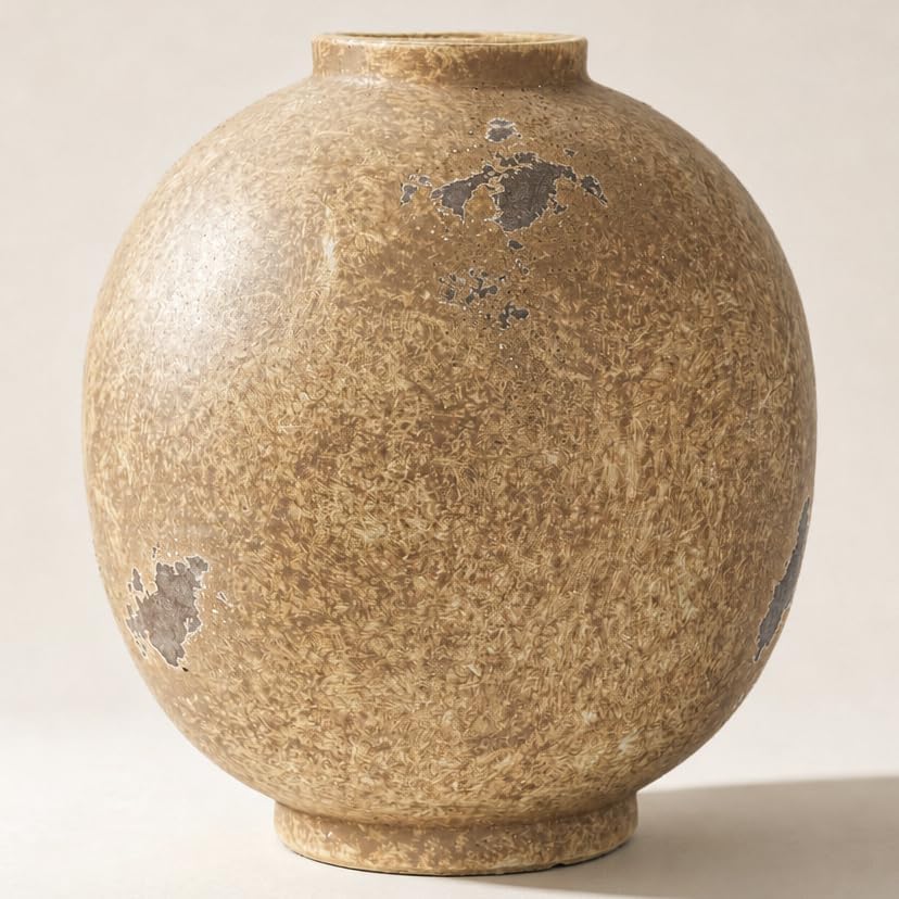Rustic Terracotta Ceramic Vase