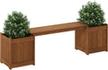 Hardwood Outdoor Flower Box