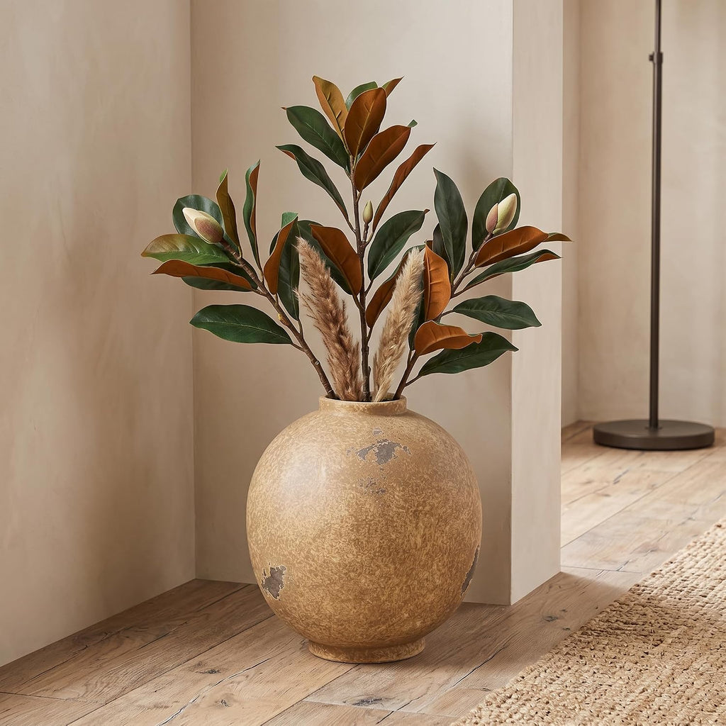 Rustic Terracotta Ceramic Vase