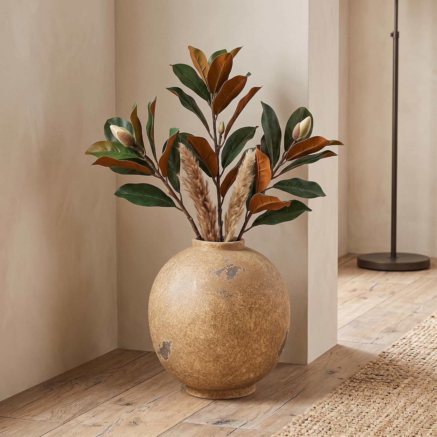 Rustic Terracotta Ceramic Vase
