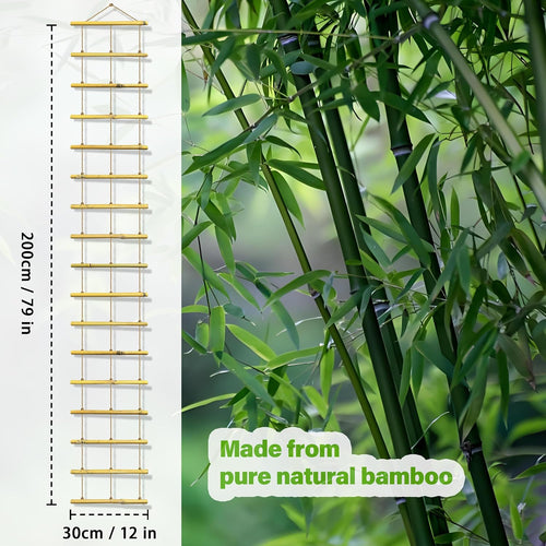 Bamboo Ladder Climbing Plant Trellis