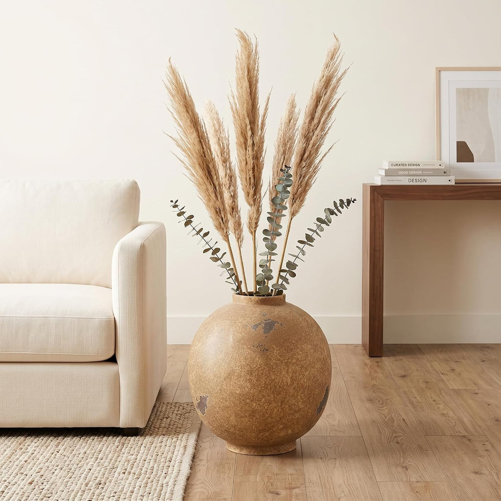 Rustic Terracotta Ceramic Vase