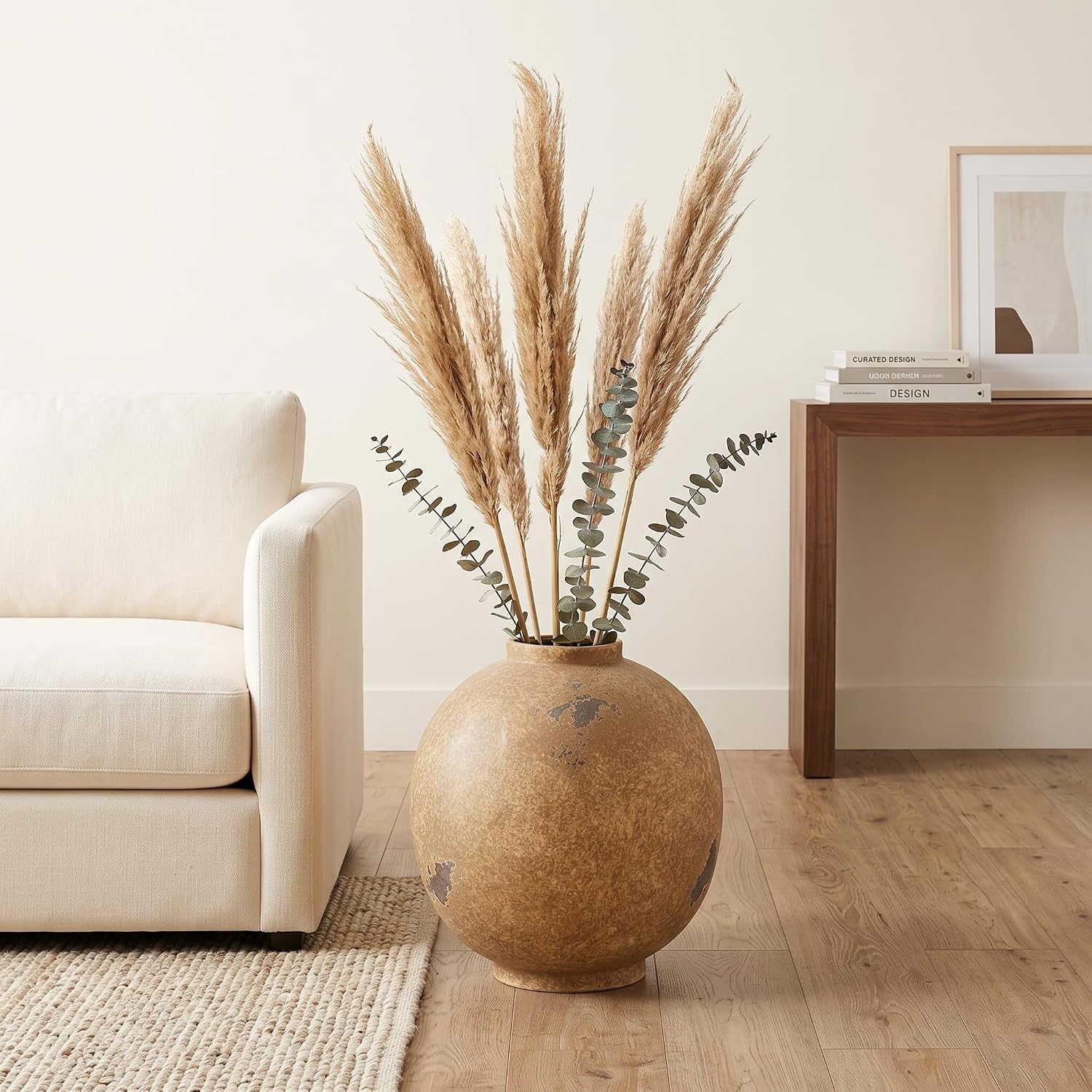 Rustic Terracotta Ceramic Vase