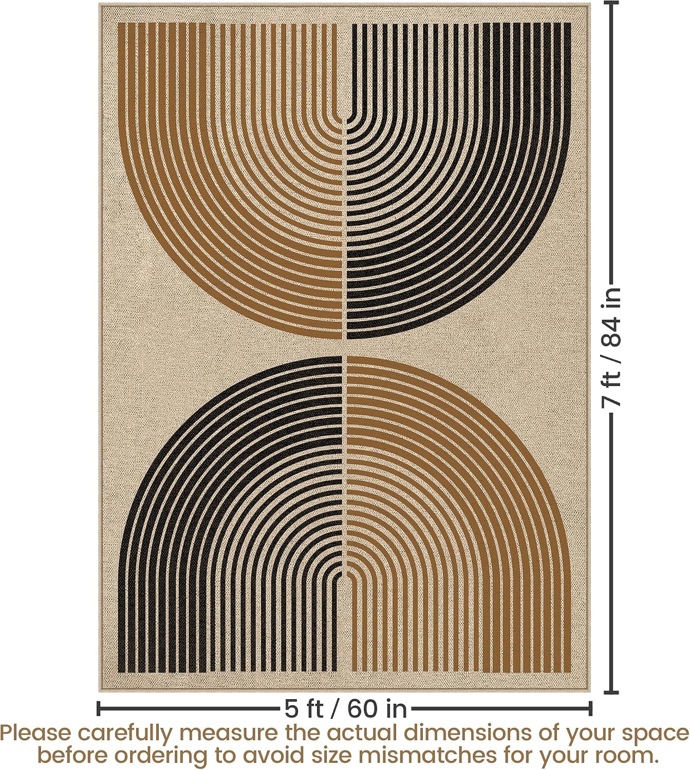 Geometric Jute Indoor Outdoor Rug